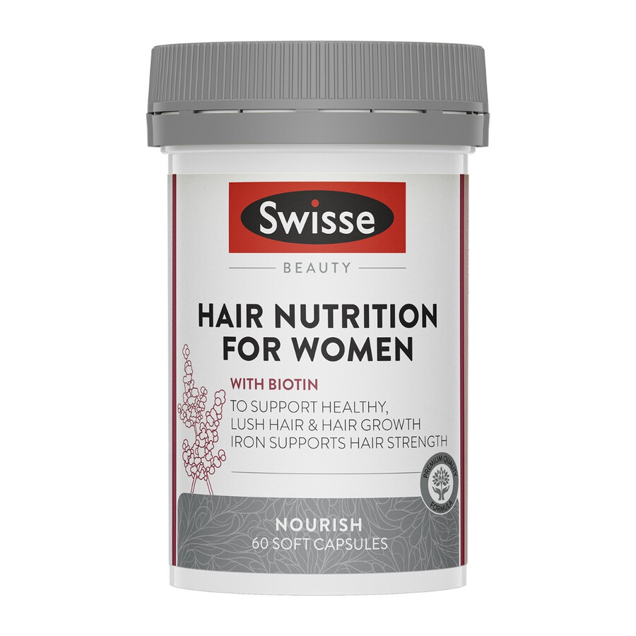 swisse beauty hair nutrition for women with biotin