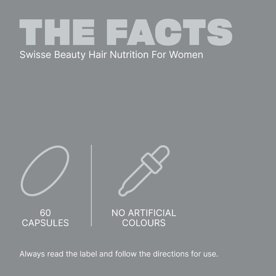 swisse beauty hair nutrition for women with biotin