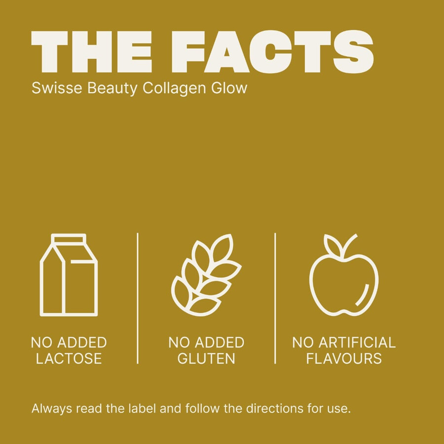 swisse beauty collagen glow with collagen peptides with grape seed