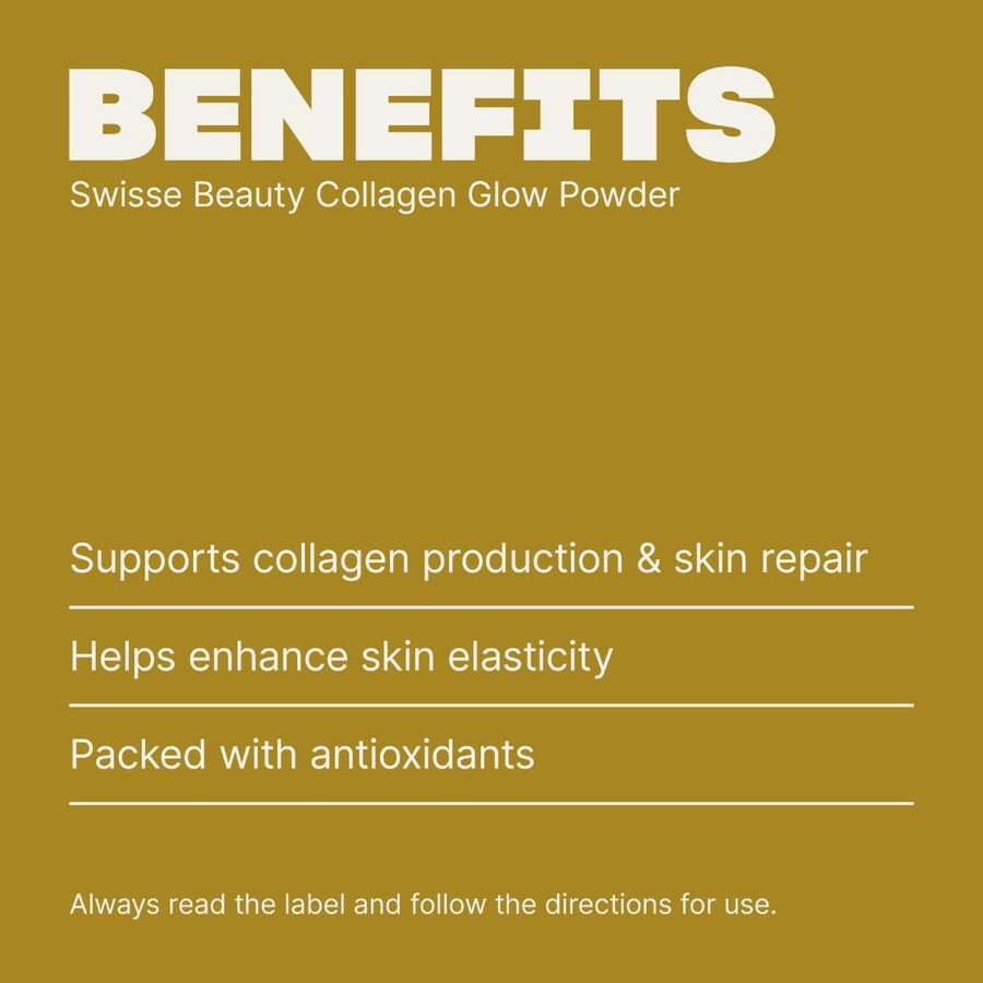swisse beauty collagen glow powder with vitamin c
