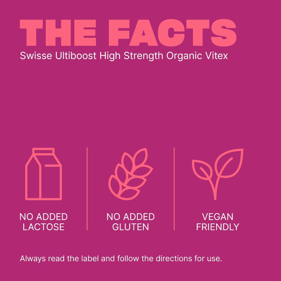 swisse ultiboost high strength organic vitex pms relief