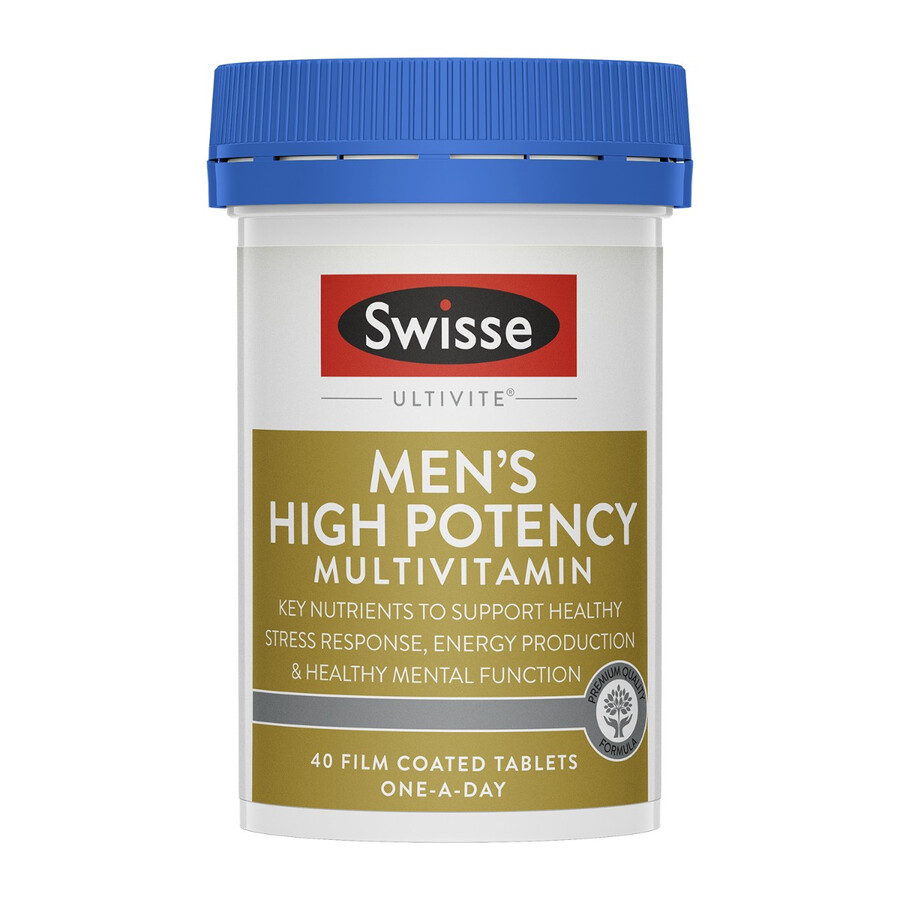 swisse ultivite mens high potency multivitamin mens health