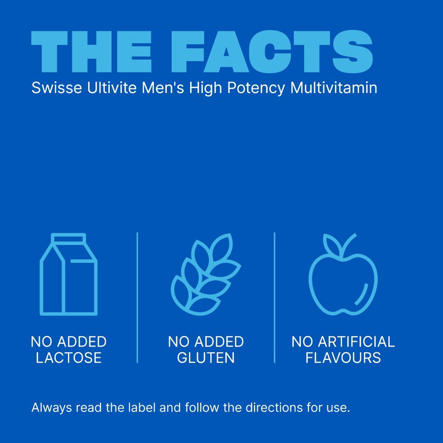 swisse ultivite mens high potency multivitamin mens health