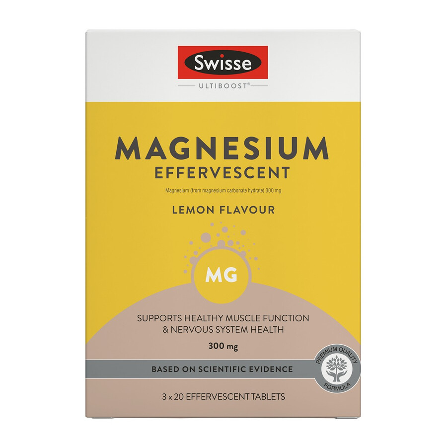 swisse ultiboost magnesium effervescent muscle support