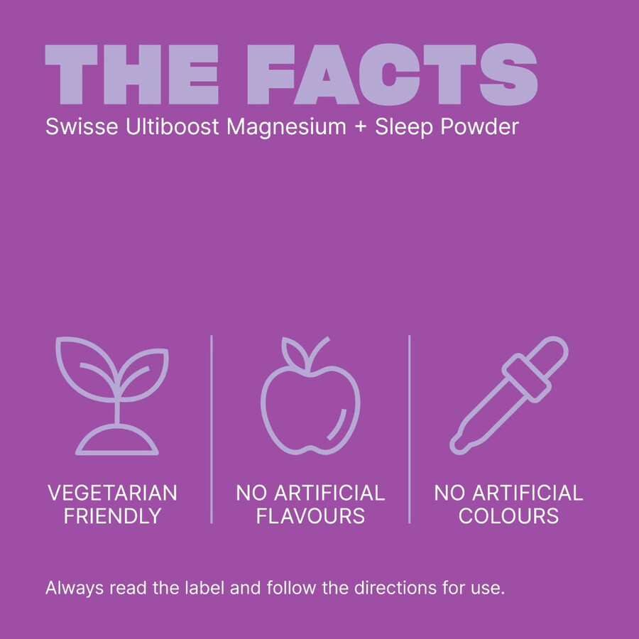 swisse ultiboost magnesium sleep powder muscle relaxation support