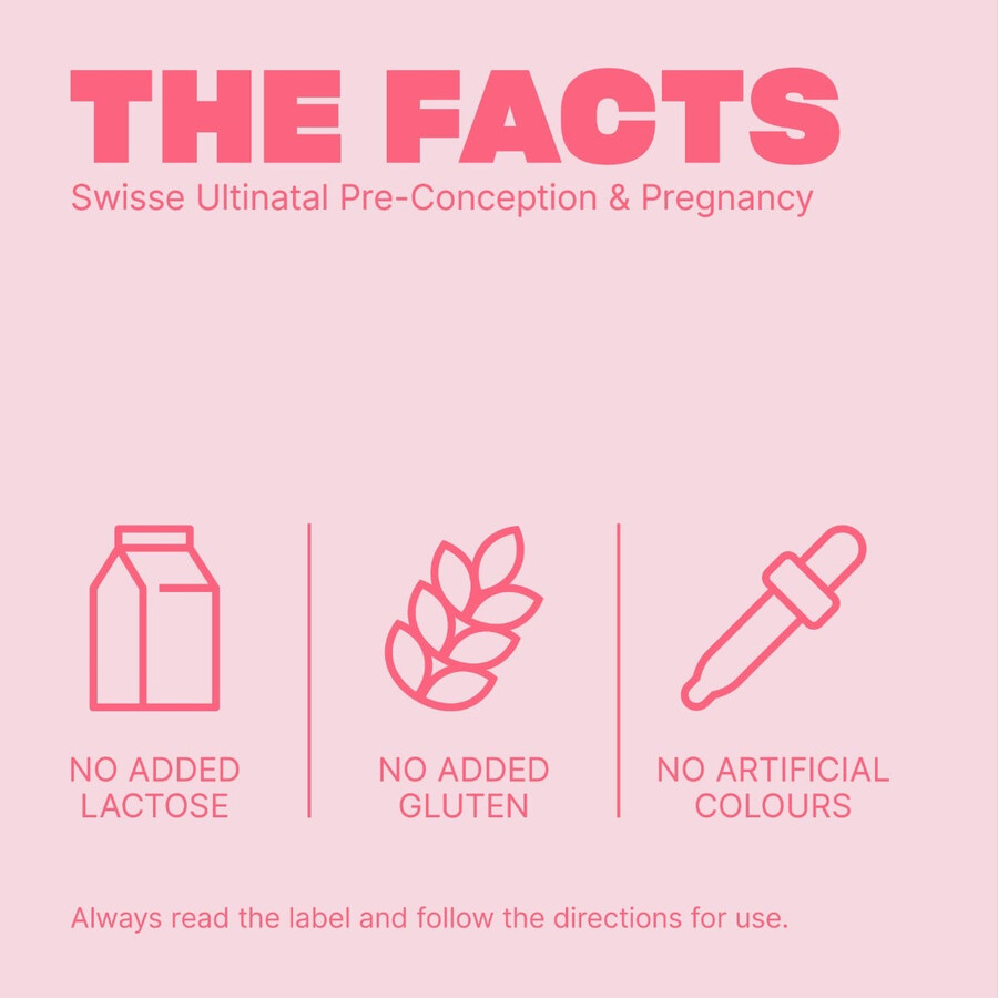 swisse ultinatal pre-conception pregnancy multivitamin