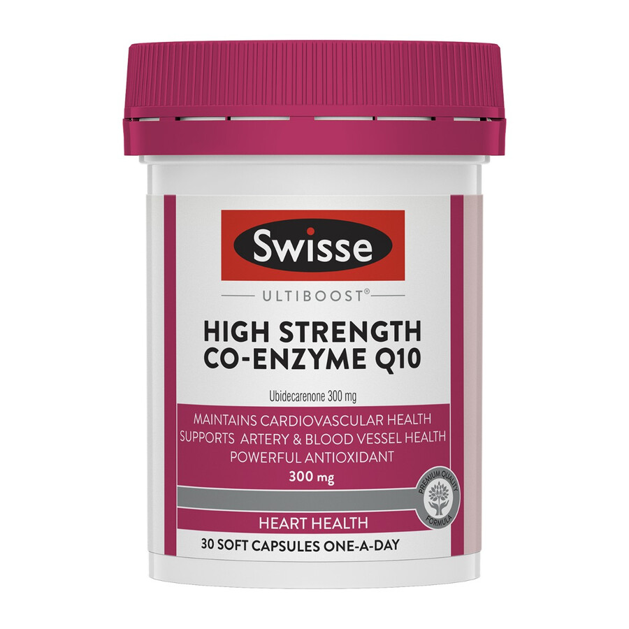 swisse ultiboost high strength co-enzyme q10 heart health
