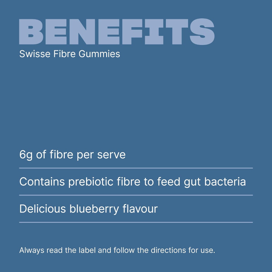 swisse fibre boost gummies - swisse wellness