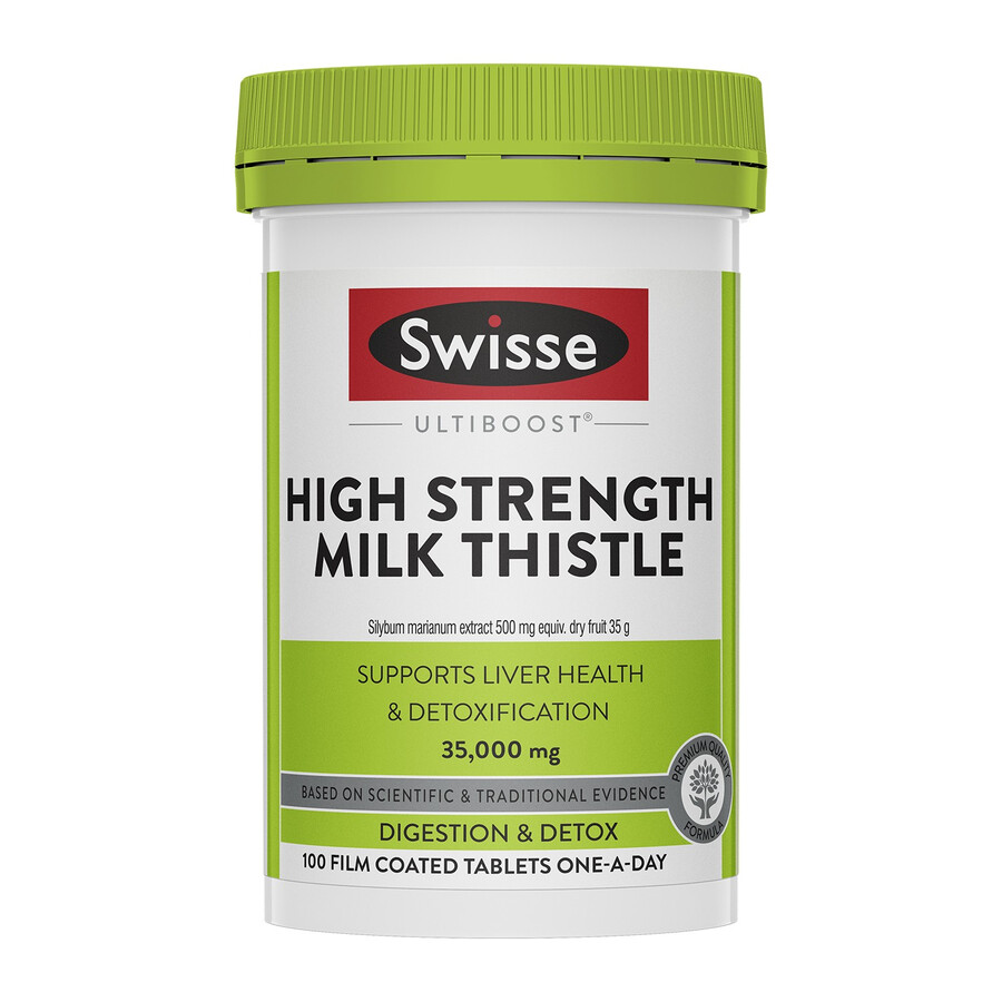 swisse ultiboost high strength milk thistle digestion detox