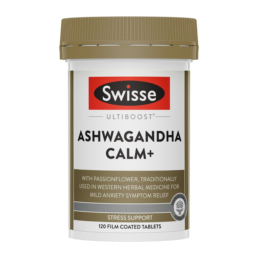 swisse ultiboost ashwagandha calm stress support