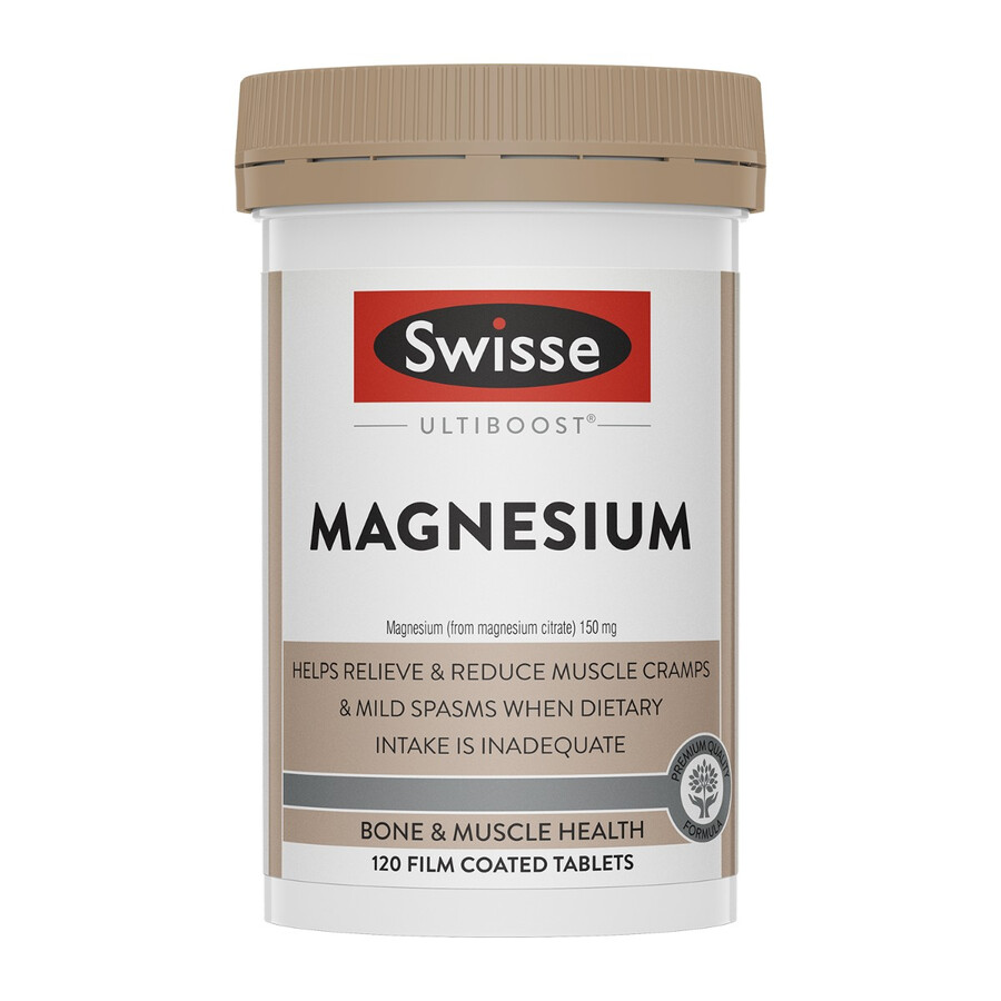 swisse ultiboost magnesium healthy muscle function support