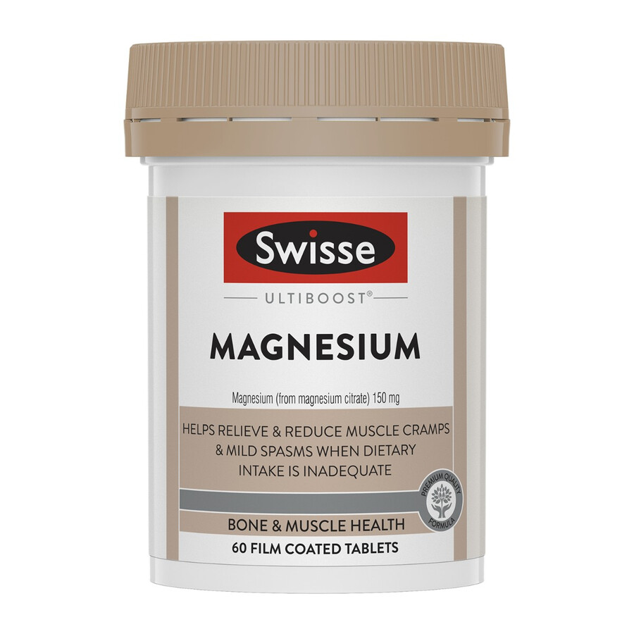 swisse ultiboost magnesium healthy muscle function support