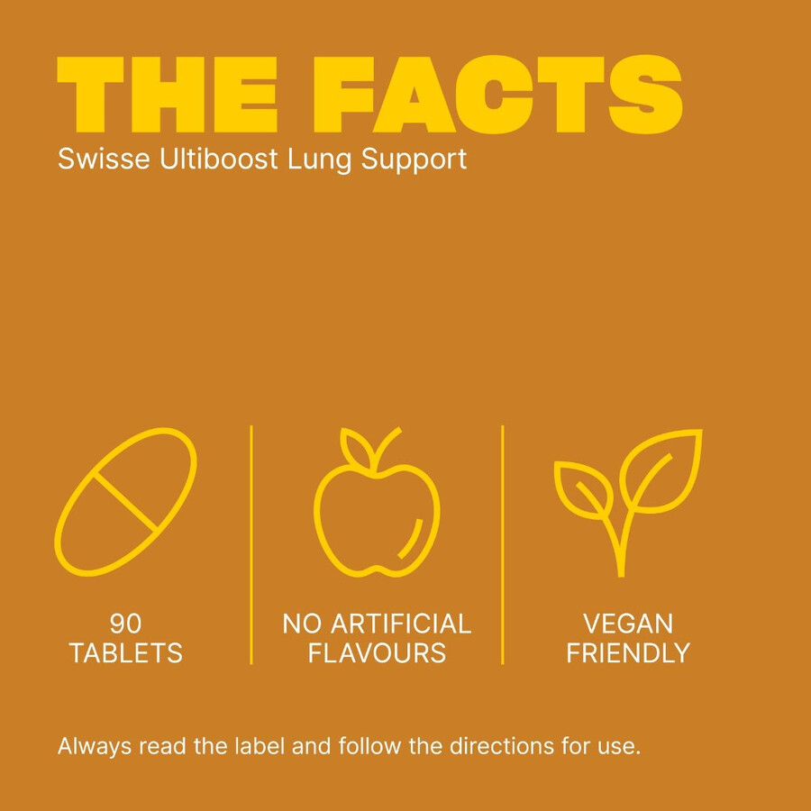 swisse ultiboost lung support herbal blend for immune health
