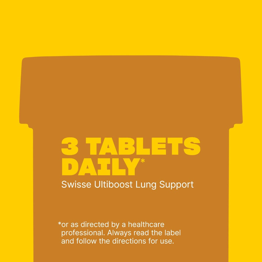 swisse ultiboost lung support herbal blend for immune health