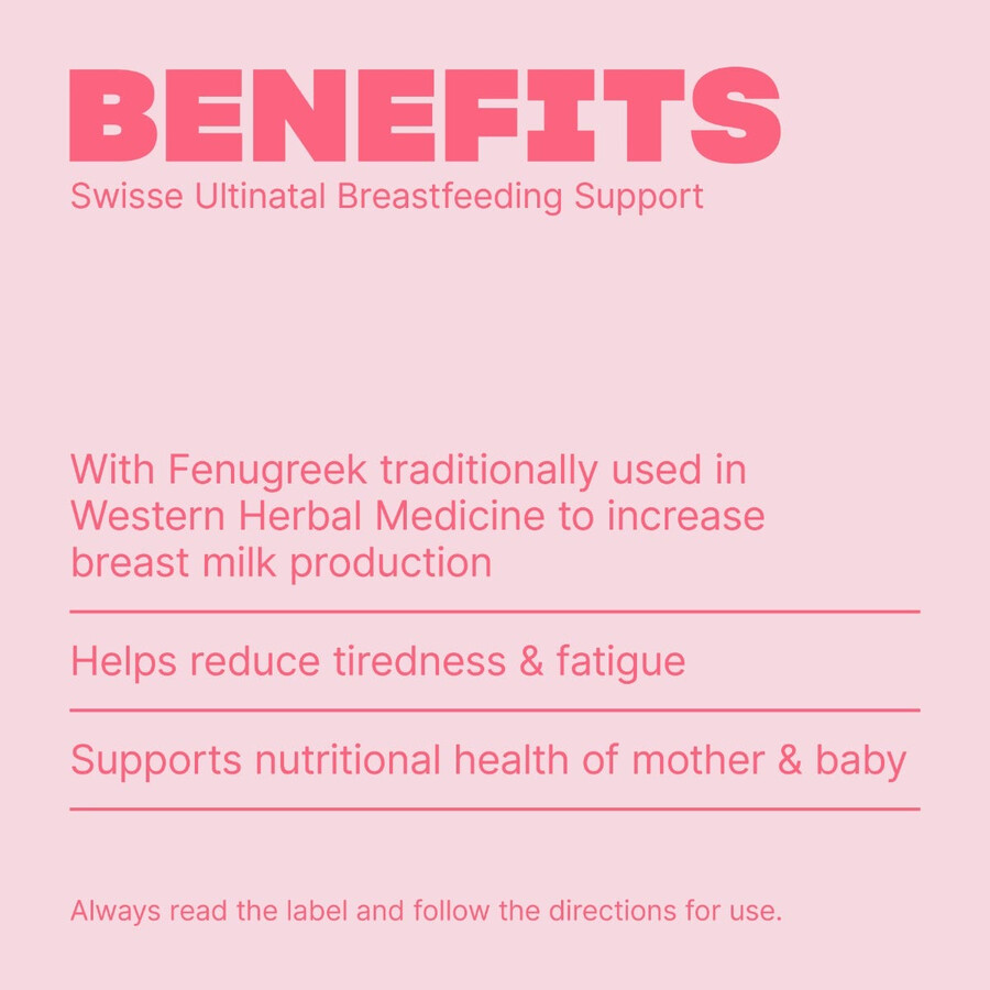 swisse ultinatal breastfeeding support family planning
