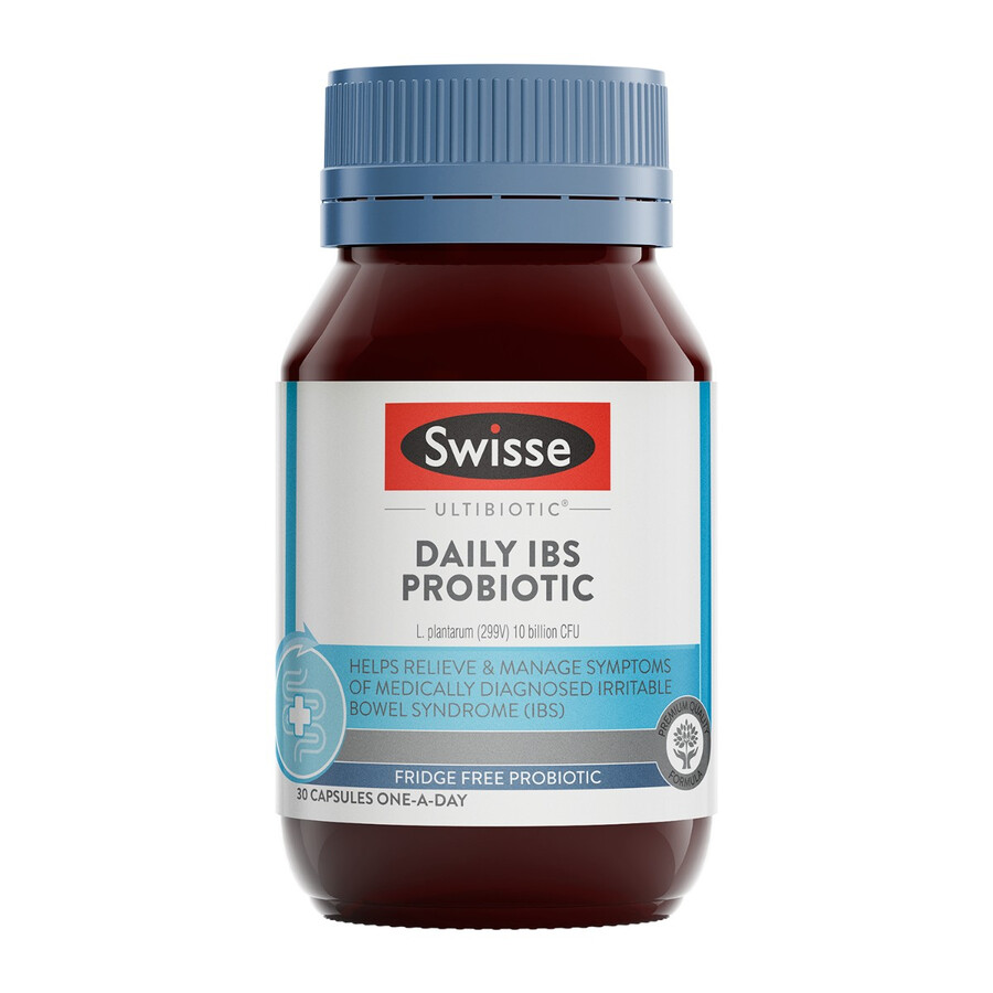 swisse ultibiotic daily ibs probiotic intestinal health support