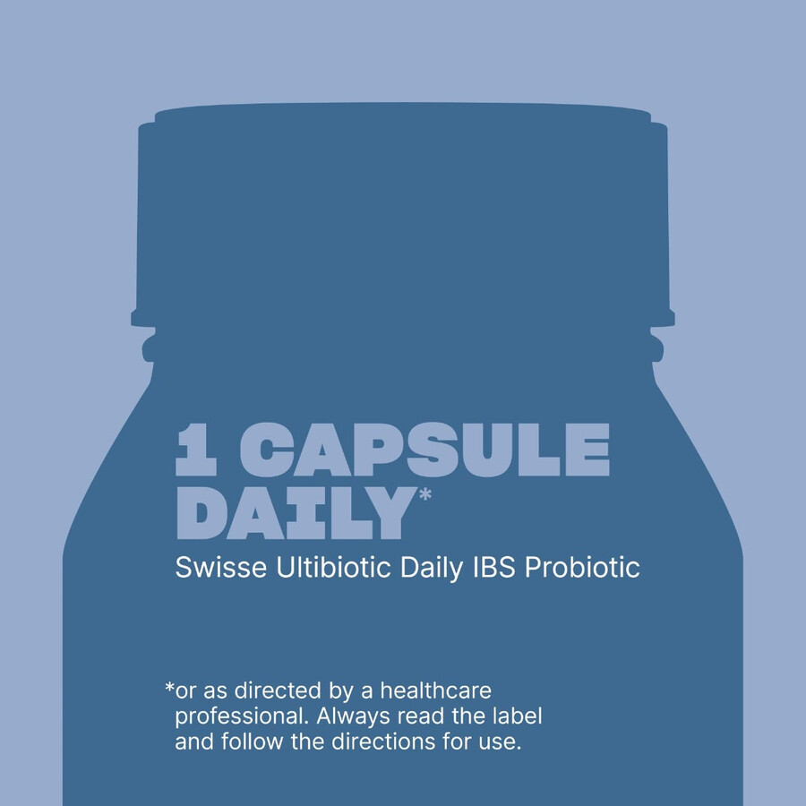 swisse ultibiotic daily ibs probiotic intestinal health support