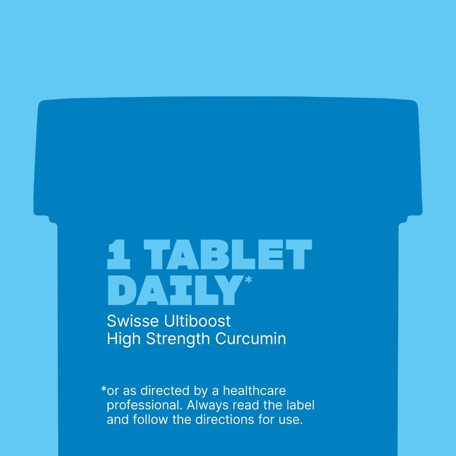 swisse ultiboost high strength curcumin joint function mobility