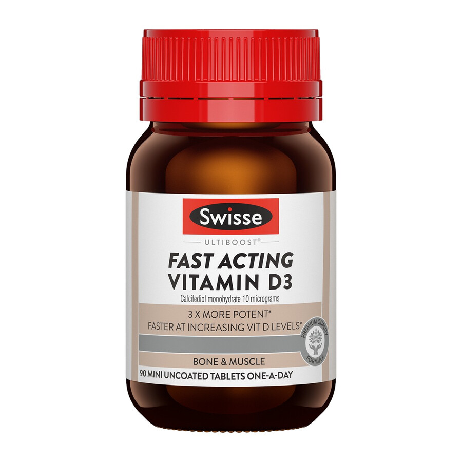 swisse ultiboost fast acting vitamin d3 contains calcifediol