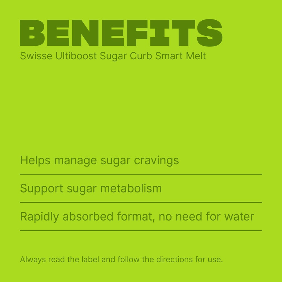 swisse ultiboost sugar curb smart melt rapidly absorbed form