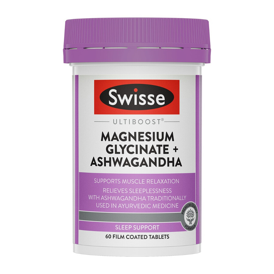 swisse ultiboost magnesium glycinate ashwagandha
