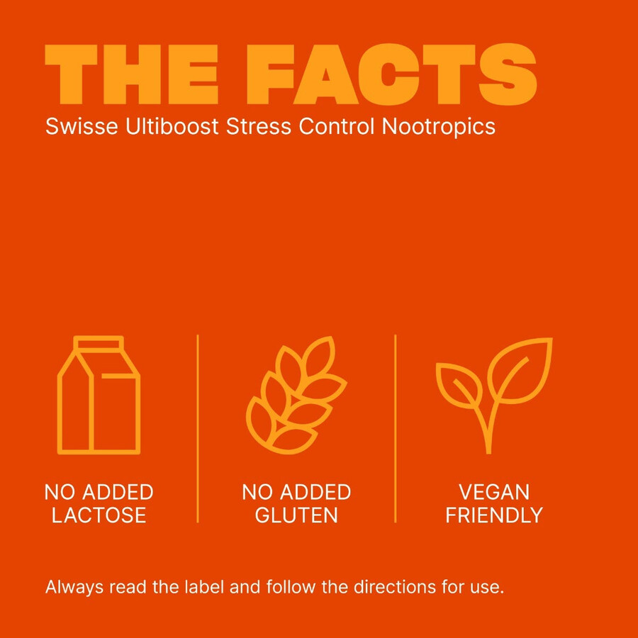 swisse ultiboost stress control nootropics advanced brain complex