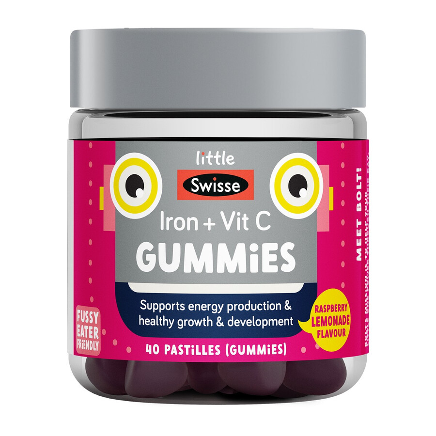 little swisse iron vit c gummies
